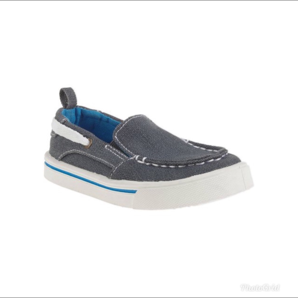 Garanimals boys blue slip on loafers